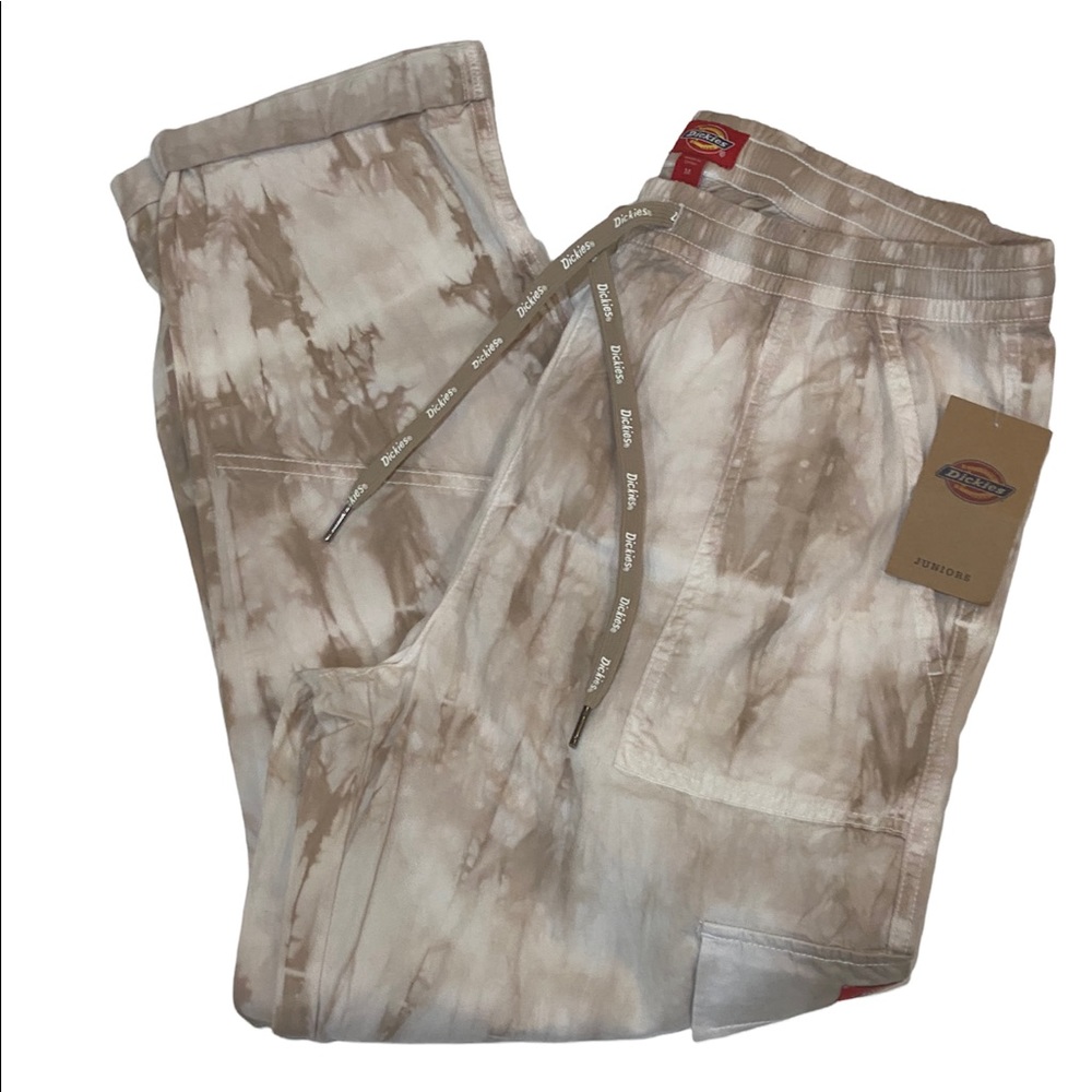 Dickies Khaki Cargo Crop, Medium NEW!